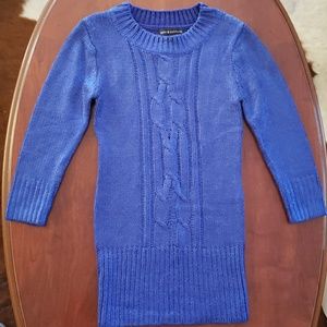 Girls Rock & Republic Royal Blue Tunic Sweater